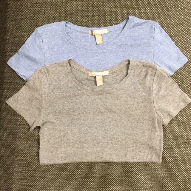 FOREVER 21(フォーエバートゥエンティーワン)のFOREVER21 Tシャツ2枚セット レディースのトップス(Tシャツ(半袖/袖なし))の商品写真