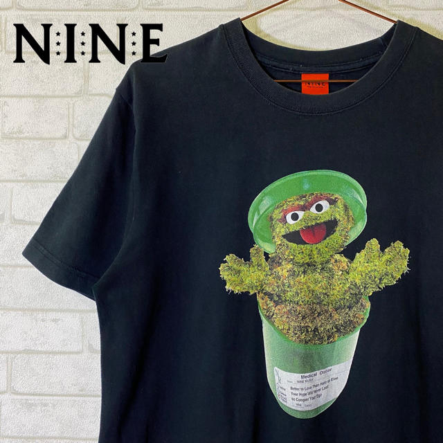 NINE RULAZ(ナインルーラーズ)の【NINE RULAZ】ナインルーラーズ セサミストリート オスカー TEE/M メンズのトップス(Tシャツ/カットソー(半袖/袖なし))の商品写真