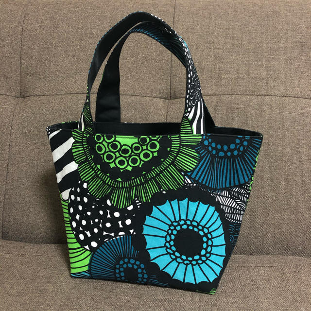 marimekko(マリメッコ)の【marimekko】ハンドメイド バッグ❁ ハンドメイドのファッション小物(バッグ)の商品写真