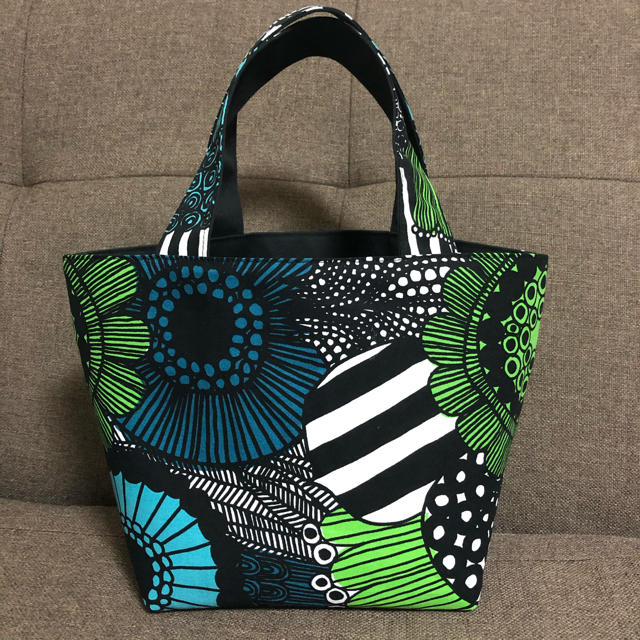 marimekko(マリメッコ)の【marimekko】ハンドメイド バッグ❁ ハンドメイドのファッション小物(バッグ)の商品写真