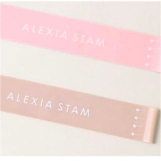 アリシアスタン(ALEXIA STAM)のNERGY × ALEXIA STAM コラボ　トレーニングバンド　2本セット(トレーニング用品)