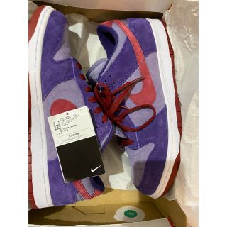 ナイキ(NIKE)のnike dunk low sp plum 美品　(スニーカー)