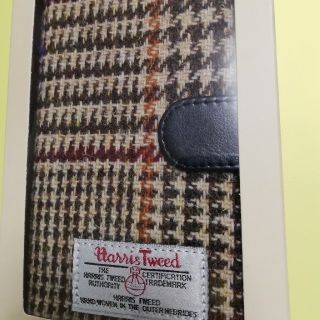 ハリスツイード(Harris Tweed)のハリスツイード　スマホケース(モバイルケース/カバー)