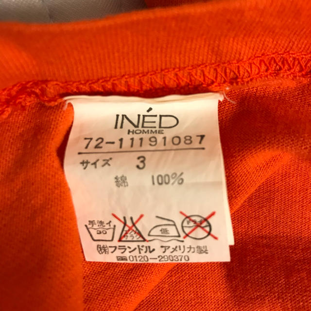 INED(イネド)のINED Tシャツ メンズのトップス(Tシャツ/カットソー(半袖/袖なし))の商品写真