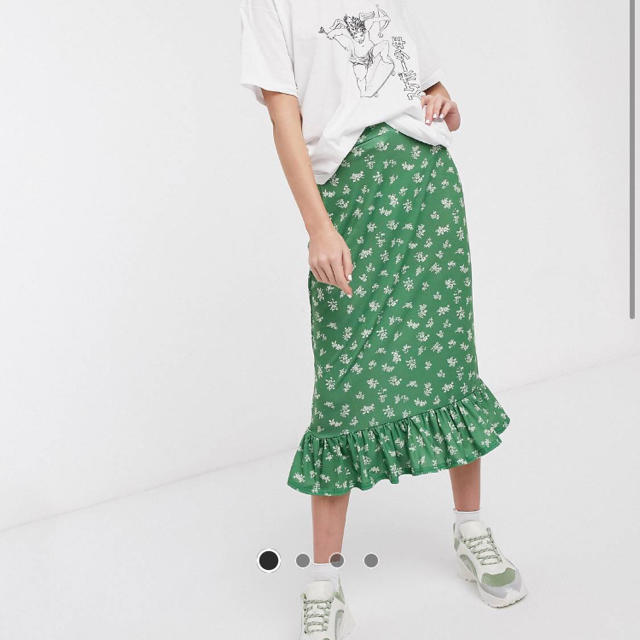 asos(エイソス)のasos スカート レディースのスカート(ひざ丈スカート)の商品写真