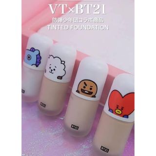 ボウダンショウネンダン(防弾少年団(BTS))の❤️VT × BT21 コラボ TATA ティンテッドファンデーション❤️(ファンデーション)