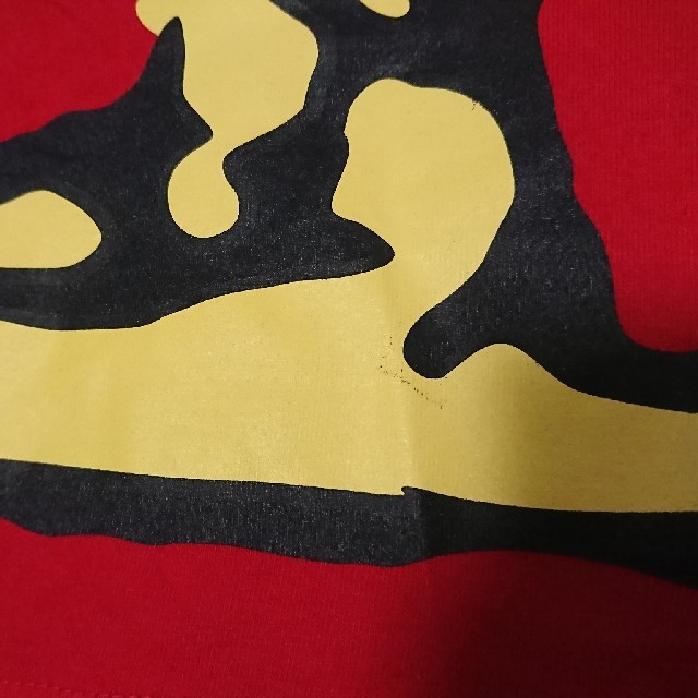 ウッドストック スヌーピー ピーナッツ シャツ 半袖 レッド 赤 レディースのトップス(シャツ/ブラウス(半袖/袖なし))の商品写真