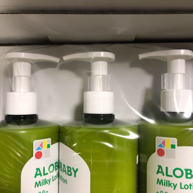 ALOBABY Milky Lotion ビッグボトル　3本セット