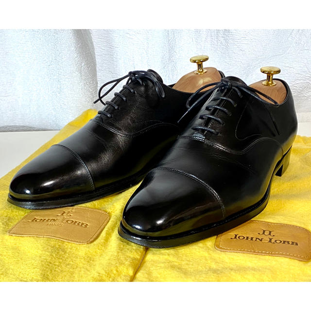 JOHN LOBB(ジョンロブ)の【matu_…さん専用】三陽山長　友二郎　7.5E ブラック メンズの靴/シューズ(ドレス/ビジネス)の商品写真