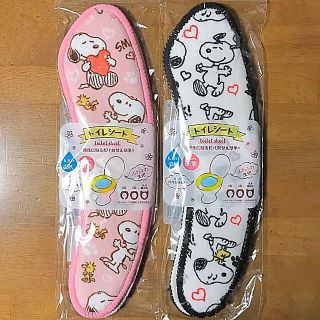 スヌーピー(SNOOPY)のスヌーピー トイレシート ２枚セット × ２ケ(トイレマット)