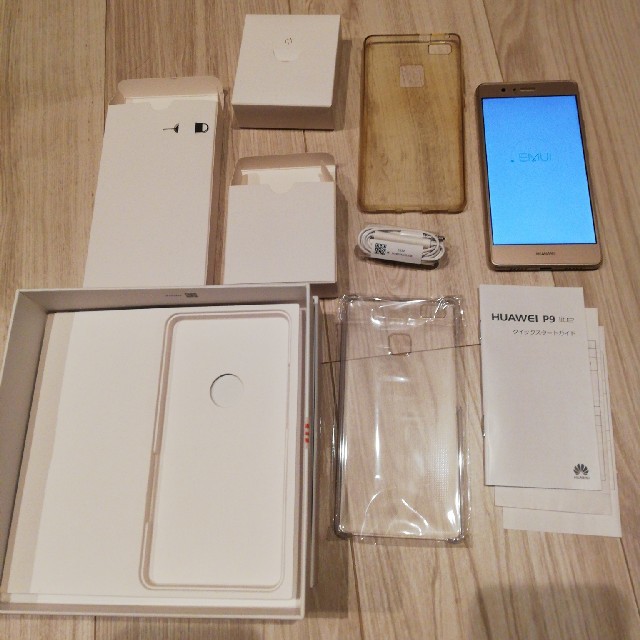 ANDROID(アンドロイド)のhuawei p9lite スマホ/家電/カメラのスマートフォン/携帯電話(スマートフォン本体)の商品写真