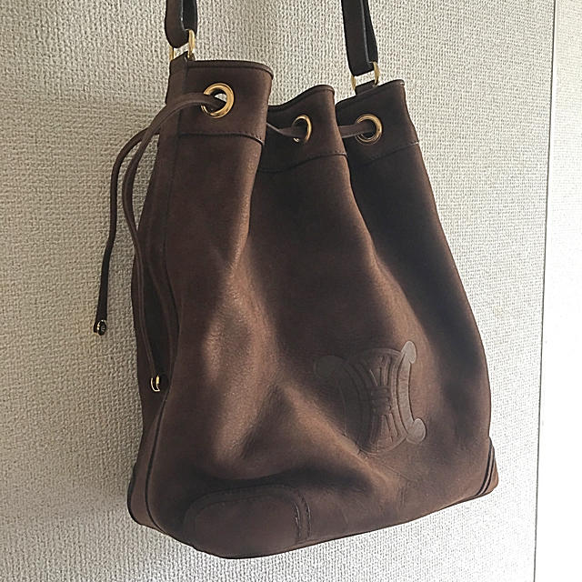 celine(セリーヌ)のOld Celine 巾着バッグ レディースのバッグ(ショルダーバッグ)の商品写真