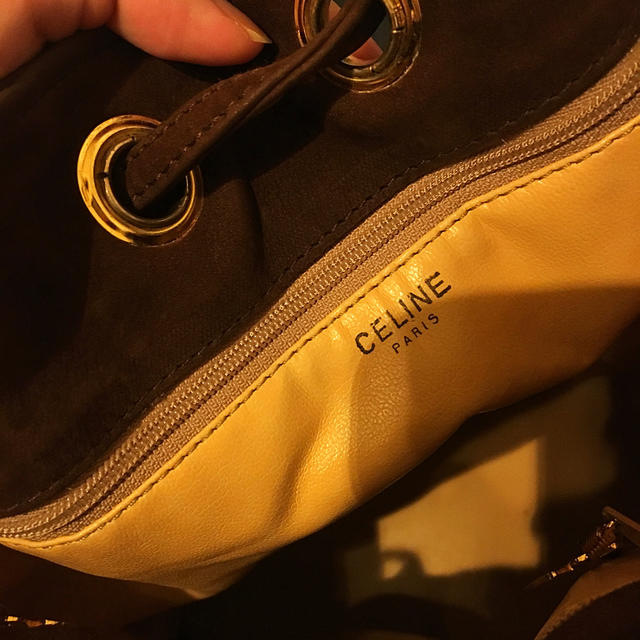 celine(セリーヌ)のOld Celine 巾着バッグ レディースのバッグ(ショルダーバッグ)の商品写真