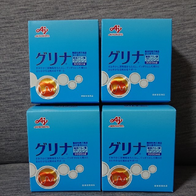 味の素(アジノモト)のグリナ 4箱セット 食品/飲料/酒の健康食品(アミノ酸)の商品写真