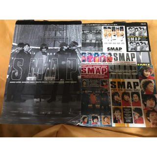 スマップ(SMAP)のSMAPメモ帳&シール、同包100円！(ノート/メモ帳/ふせん)