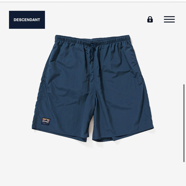 DESCENDANT DBS SHORTS SUPPLEX SHORTSメンズ - ショートパンツ