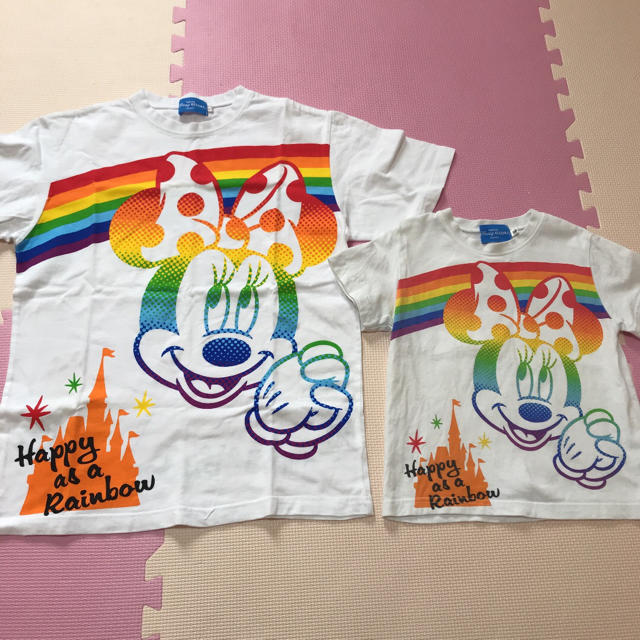 Disney 東京ディズニー リゾート ミニー Tシャツ S 100 綿 お揃い 親子 の通販 By Shop ディズニーならラクマ