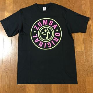 ズンバ(Zumba)のZumba Tシャツ【黒】男女兼用 フリーサイズ(ダンス/バレエ)