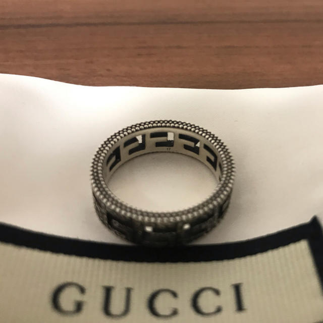 Gucci(グッチ)のGucci 指輪　17号 メンズのアクセサリー(リング(指輪))の商品写真