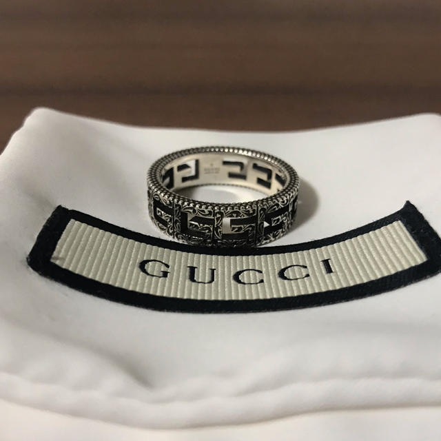 Gucci(グッチ)のGucci 指輪　17号 メンズのアクセサリー(リング(指輪))の商品写真