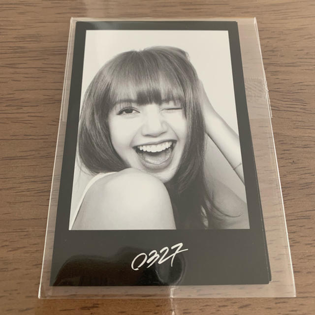 blackpink lisa photobook 0327 トレカ 特典 | フリマアプリ ラクマ