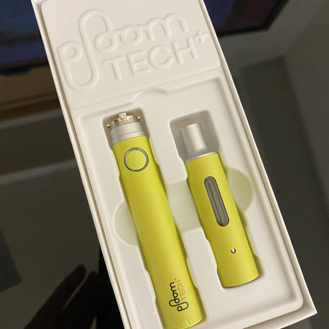 PloomTECH(プルームテック)のPloom TECH + スターターキット リラックス・ライムイエロー メンズのファッション小物(タバコグッズ)の商品写真