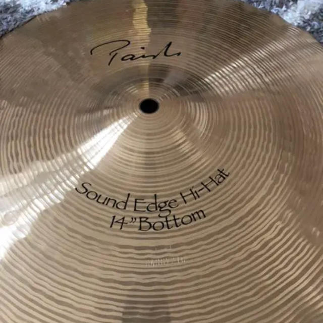 定番キャンバス PAiSTE ハイハットシンバル 13インチ 2002 Sound Edge Hi-Hat (Top) 13