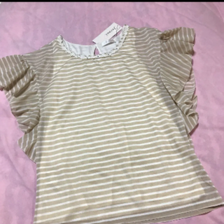 フェルゥ(Feroux)の新品♡Feroux ボーダーブラウス(シャツ/ブラウス(半袖/袖なし))
