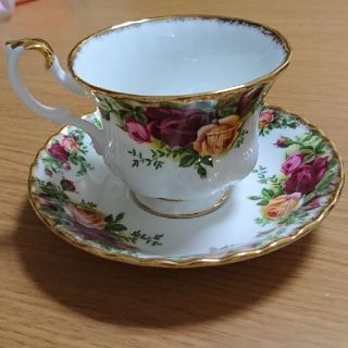 ロイヤルアルバート(ROYAL ALBERT)のROYAL ALBERT ティーカップ&ソーサー 1客(グラス/カップ)