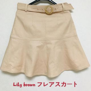 リリーブラウン(Lily Brown)の断捨離対象　リリーブラウン　フレアスカート　ピンク(ミニスカート)