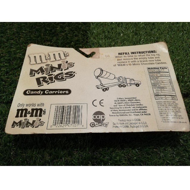 m&m´s minis rigs 絶版 トラックミニカー レトロ玩具
