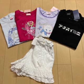 アナスイミニ(ANNA SUI mini)の【ご専用です】ANNA SUImini＆メゾ140【新品.美品】(Tシャツ/カットソー)