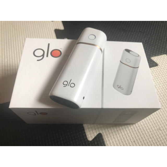 glo nano/ホワイト/G300/電子タバコの通販 by RURU's shop｜ラクマ