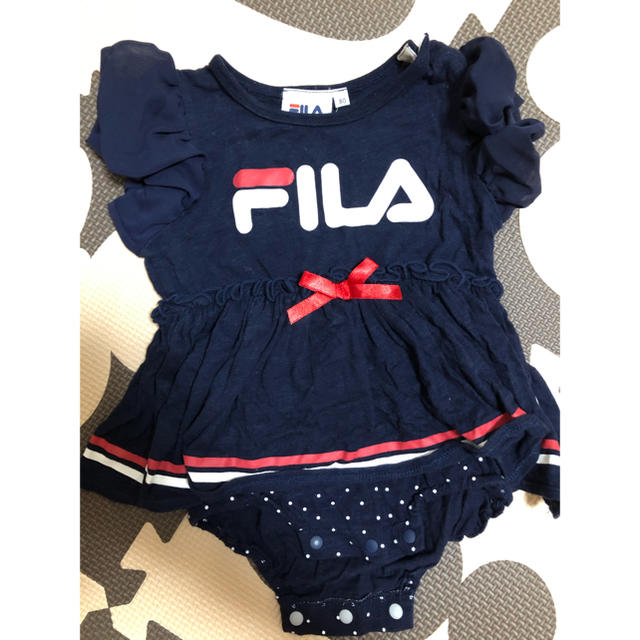 FILA(フィラ)のFILA80ロンパース キッズ/ベビー/マタニティのベビー服(~85cm)(ロンパース)の商品写真