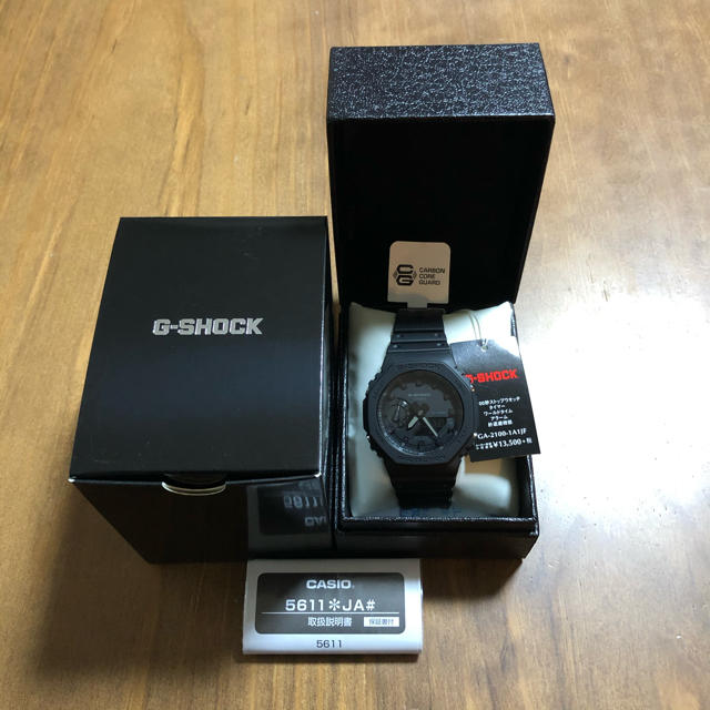 【新品未使用】【送料込】G-SHOCK GA-2100-1A1JF CASIO