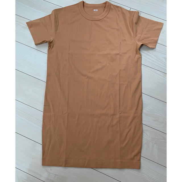 Uniqlo Tシャツワンピース 半袖tシャツ ワンピース ユニクロ Uniqlo オレンジの通販 By キャンディー S Shop ユニクロ ならラクマ