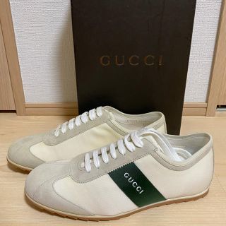 グッチ(Gucci)のGUCCI スニーカー　メンズ 40 1/2(スニーカー)