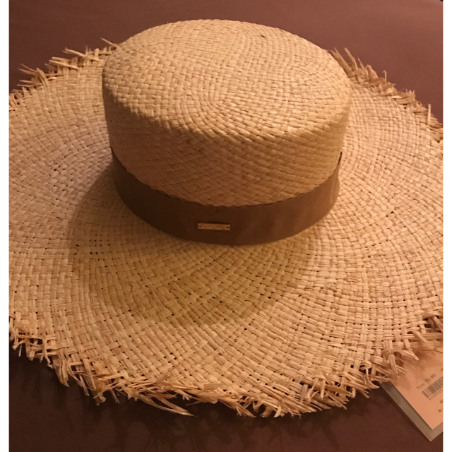 eimy istoire(エイミーイストワール)のエイミーイストワール ラフィアフリンジハット  レディースの帽子(ハット)の商品写真