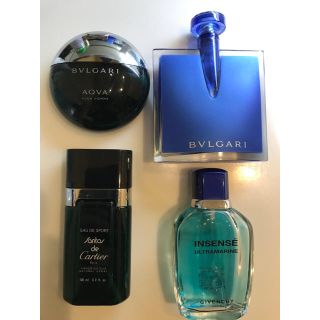 ブルガリ(BVLGARI)のダニエル様専用４点セット⭐️Cartier  GIVENCHY  BVLGARI(香水(男性用))