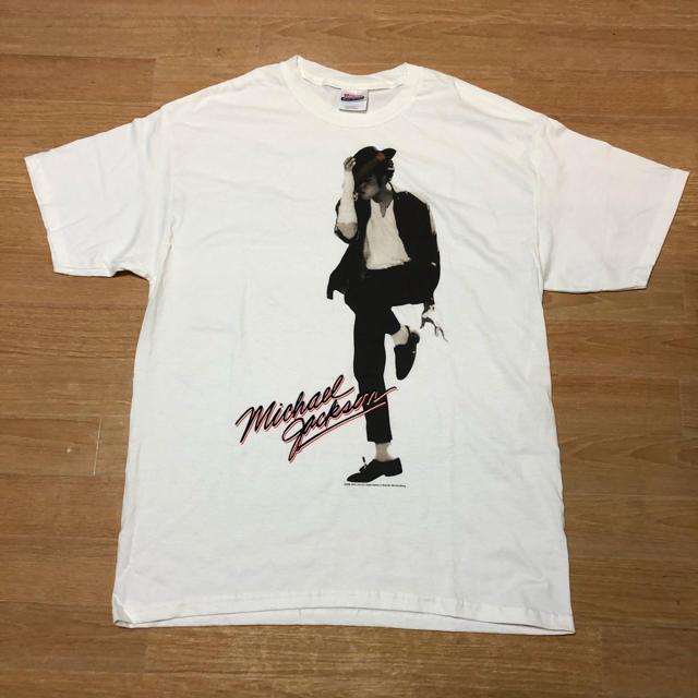 UNIVERSAL ENTERTAINMENT(ユニバーサルエンターテインメント)の良品 00s MICHAEL JACKSON マイケルジャクソン Tシャツ Ｌ エンタメ/ホビーのタレントグッズ(ミュージシャン)の商品写真