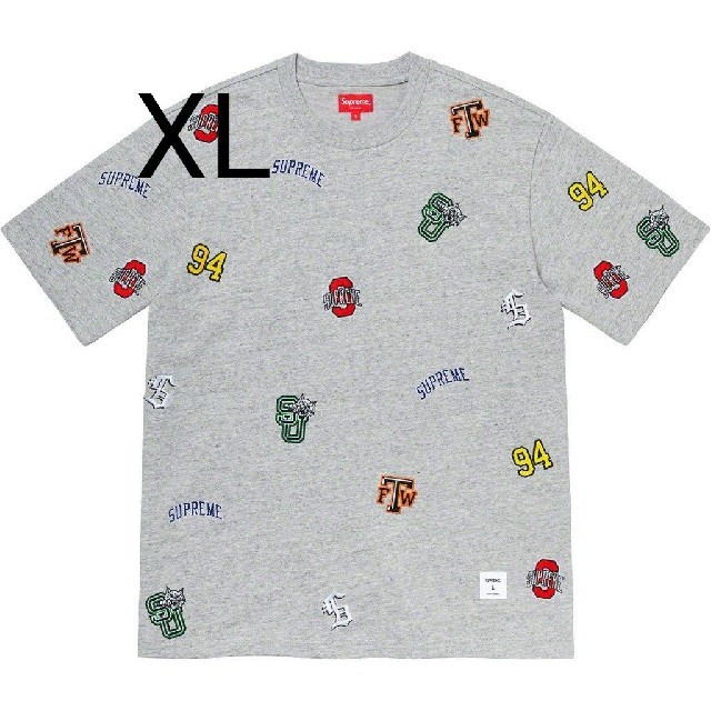 Supreme20ss week16 University S/S Top XL Tシャツ/カットソー(半袖/袖なし)