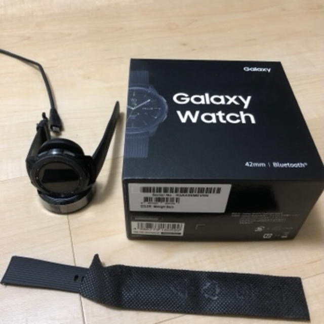 SAMSUNG(サムスン)のギャラクシー　ウオッチ（42mm） メンズの時計(腕時計(デジタル))の商品写真