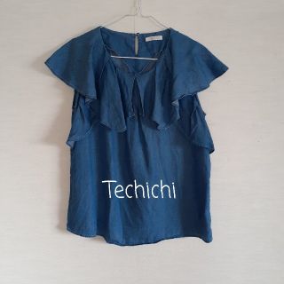 テチチ(Techichi)のTechichi☆デニムチュニック(Tシャツ(半袖/袖なし))