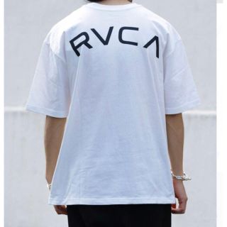 ルーカ(RVCA)の新品 RVCA ルーカ L バック アーチ ロゴ ビッグ シルエット Tシャツ (Tシャツ/カットソー(半袖/袖なし))