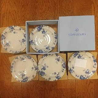 ユミカツラ(YUMI KATSURA)の【新品】 桂由美 皿 5枚(食器)
