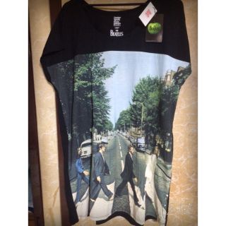 グラニフ(Design Tshirts Store graniph)のtheBEATLES 半袖ワンピース(その他)