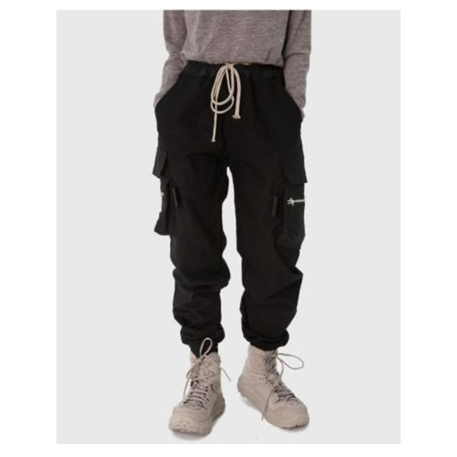 RAF SIMONS(ラフシモンズ)の【RAUCOHOUSE】 ZIPPER POCKET JOGGER PANTS レディースのパンツ(カジュアルパンツ)の商品写真