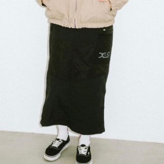 エックスガール(X-girl)の新品未使用！x-girl CARGO MAXI SKIRT(ロングスカート)