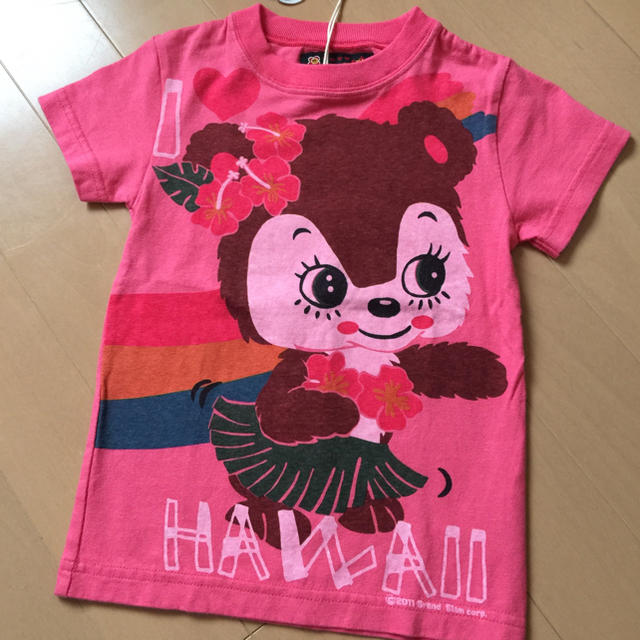 GrandGround(グラグラ)のカーター様専用　グラグラ110新品Tシャツ　ピンク キッズ/ベビー/マタニティのキッズ服女の子用(90cm~)(Tシャツ/カットソー)の商品写真