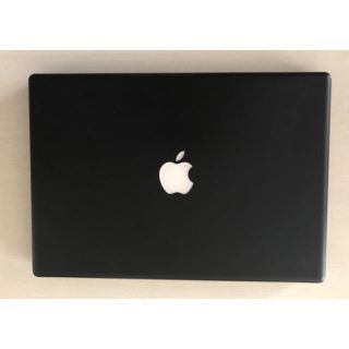 マック(Mac (Apple))のMacbook 2007 Black仕様(ノートPC)